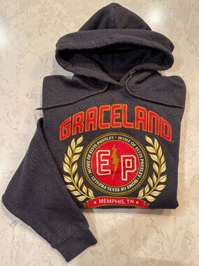Official 'Graceland' Sweatshirt Hoodie SZ M